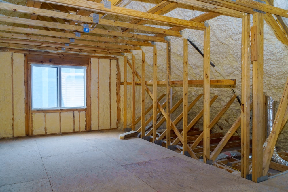 roofing insulation and framing